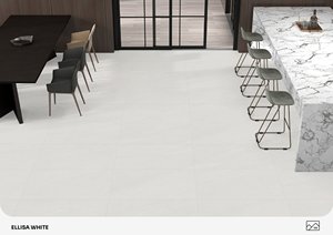 กระเบื้องพอร์ซเลนคุณภาพส่งออก ขนาด 600x1200 มม. ผิวมันลายหินอ่อน ขนาดใหญ่ คุณภาพพรีเมียม สำหรับสถาปนิก ผู้รับเหมา และงานตกแต่งภายใน - Product Image 4