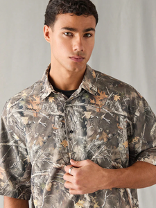 VARLDENS Classic Oversize Boxy Shirt Ropa de calle inspirada en la naturaleza Recién llegados en la temporada de otoño Tallas antiarrugas S 6XL para niños - Product Image 5