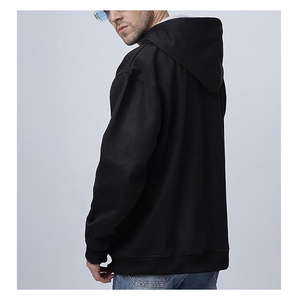 Sudadera con capucha con cremallera completa para hombre de fabricación personalizada Chaqueta con cremallera informal cómoda para uso diario Diseño personalizado disponible - Product Image 1