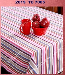 Nappe imprimée en Poly coton 100% lavable, fabricants bon marché, vente en gros, hôtel, Restaurant, rectangle, maison, Banquet industriel - Product Image 5