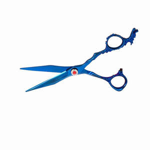 กรรไกรตัดผมด้ามจับรูปมังกร6.0นิ้ว440 C สำหรับร้านเสริมสวย - Product Image 5