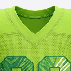 Conjunto de Uniforme de Fútbol Americano Juvenil Personalizado al por Mayor, Transpirable, Unisex, 100% Impreso, Ropa Deportiva de Alto Rendimiento para Entrenamiento - Product Image 4