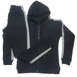 Comprar Conjunto de chándal de hombre Bolsillos personalizados Pantalones apilados Sudadera con capucha Deporte en blanco de gran tamaño Unisex Tech Fleece Hombres Chándal de algodón para hombres - Product Image 4