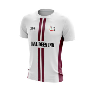 เสื้อฟุตบอลทีมสโมสร ราคาส่ง ฤดูกาล 25/26 รับสกรีนโลโก้ 100% โพลีเอสเตอร์ ชุดทีม โลโก้ และหมายเลขตามสั่ง - Product Image 6