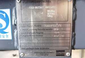 ใช้7bar <span class=keywords><strong>Atlas</strong></span> <span class=keywords><strong>copco</strong></span> XAS97 <span class=keywords><strong>GA30</strong></span> XRVS976 XAVS196 + GA26 + GA22 GAe18 GAe22 + เครื่องอัดอากาศดีเซล - Product Image 6