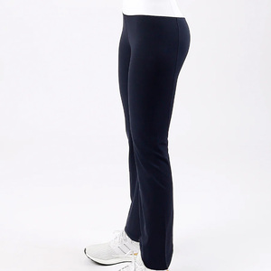 Pantalon de yoga évasé taille haute personnalisé pour femmes, vêtements de fitness et de sport décontractés, pantalon legging évasé pour la course à pied vente en gros - Product Image 3