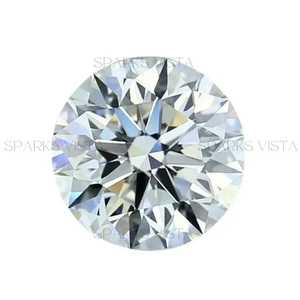 แผ่นกลมตัดเพชรที่สุกใสมีความคมชัดและสีรูปตัว D VVS1-VVS2เหมาะสำหรับการทำเครื่องประดับได้รับการรับรองจากร้าน IGI - Product Image 5