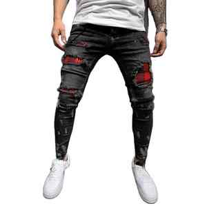 กางเกงยีนส์สั่งทำพิเศษ ผ้าคอตตอนหนานุ่ม ปักลาย กางเกงวินเทจ กางเกงยีนส์สั่งทำพิเศษสำหรับผู้ชาย - Product Image 6