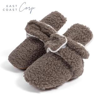 Winter Warm Soft Cotton Booties for Newborns Non-Skid Infant Ankle <b>Boots</b> Stay-On <b>Slipper</b> Crib Shoes - Product Image 1