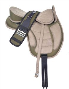 Selle de cheval en bois synthétique Freemax, flexible, légère, endurance, équitation confortable, siège souple, selle d'entraînement, course, Inde - Product Image 1