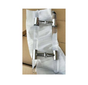 Poignée de porte en acrylique transparent moderne et élégant vente à chaud quincaillerie faite à la main meubles poignée de porte en acrylique - Product Image 6