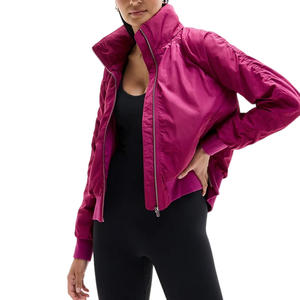 Chaquetas de bombardero de invierno para hombres y mujeres con opciones de marca personalizadas Aislamiento grueso Interior suave y aspecto elegante al aire libre - Product Image 1