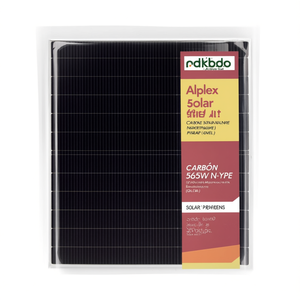 Panel Solar Monocristalino Alpex Solar de 565W, Tipo N, HJT, de Media Celda - Product Image 2