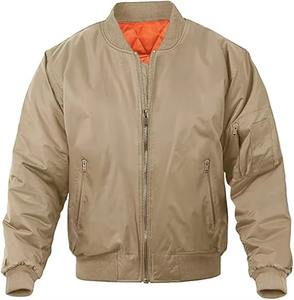Blouson bombardier en polyester 100% pour hommes imprimé sur mesure nouveau style de rue veste d'hiver légère et respirante - Product Image 1