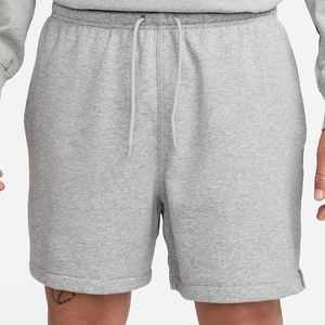 2025 meilleurs hommes polaire Shorts en coton biologique élégant Streetwear court sueur français éponge tissu polaire Shorts - Product Image 2