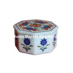 กล่องเก็บเครื่องประดับแบบศิลปะสำหรับงานแต่งงานที่ทนทานฝังพลอยดีไซน์คลาสสิกคลาสสิกแบบดั้งเดิมใหม่ - Product Image 5