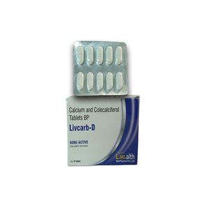 Tabletas de calcio Livcarb-D de extracto de hierbas de alta calidad para mayorista de cuidado de la salud que ofrece precio bajo - Product Image 1