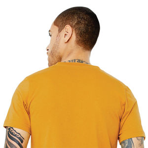 Airlume-Camiseta de algodón peinado con cuello en V para hombre y mujer, camiseta de manga corta con cuello en V, 100% oz, 4,2 - Product Image 6