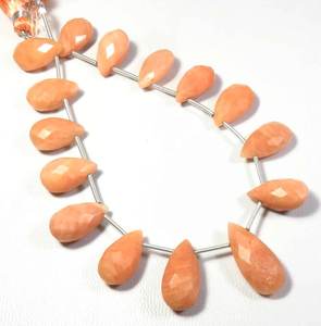 ลูกปัดพลอยอะเมทิสต์ธรรมชาติเกรด15-23มม. 8เส้นลูกพีชอเมทิสต์เกรดสูง - Product Image 5