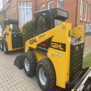 รถตักล้อยาง GEHL R220 เครื่องยนต์เบนซิน 3 ตัน อุปกรณ์ก่อสร้างขนาดกะทัดรัดสำหรับขาย - Product Image 3