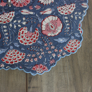 แผ่นรองจานผ้าฝ้าย,ที่รองจานพร้อมผ้าเช็ดปาก - Product Image 2