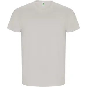 Camiseta Promocional Orgánica Golden Man, Mercancía Sostenible, Ecológica y Moderna - Product Image 3