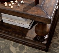 Table basse multifonctionnelle en bois pour salon, hauteur réglable, bois massif, style traditionnel, luxe, classique, antique, mobilier intelligent