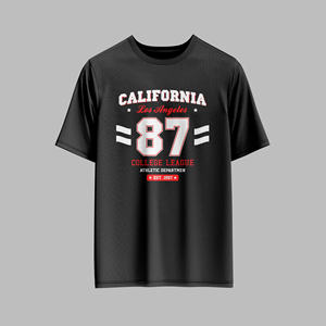 Camiseta Extra Grande de Algodón 100% para Hombre, Estilo Urbano, Pedido al por Mayor de Fábrica OEM - Product Image 3