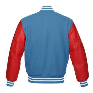 Chaqueta universitaria de béisbol de edición limitada con logotipo personalizado, chaqueta deportiva para exteriores de estilo retro a precio de fábrica OEM para hombre - Product Image 2