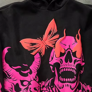 Sweat à capuche en polaire de haute qualité avec logo personnalisé pulls à capuche en coton tenue décontractée logo imprimé pour les sweats à capuche de printemps et d'hiver - Product Image 4