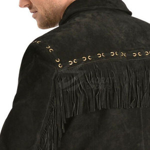 OEM Services High Quality 2025 Custom Logo <b>Men</b> Western <b>Jacket</b> New Design <b>Men</b> Western Winter <b>Jacket</b> - Product Image 4