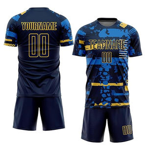 Meilleur design de vêtements de football uniformes adultes coupe automatisée chemises et hauts vêtements de football maillot de football maillot de football - Product Image 1