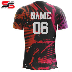 OEM, venta al por mayor, alta calidad, transpirable, totalmente personalizado, impresión por sublimación, camiseta de fútbol, camiseta de fútbol, precio barato - Product Image 2