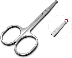 Tijera para vello facial de la mejor edición 2025, tijera Manual ligera japonesa de acero inoxidable de grado superior en rata al por mayor - Product Image 4