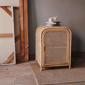 El mejor precio, muebles para niños, armario de almacenamiento, armario de ratán manija decorativa de juguetes para niños para organizar, ropa, Material de madera - Product Image 4