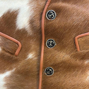 Ropa de moda de alta calidad Chaleco cómodo de cuero de vaca Chaleco de cuero de vaca de diferentes colores Ropa cómoda - Product Image 2