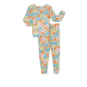 Ensemble de pyjamas pour enfants de haute qualité, chaud, respirant, à séchage rapide, grande taille, personnalisé, 100% coton, imprimé, vêtements de nuit BD - Product Image 2