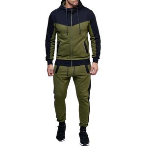 Chándal con capucha de invierno para hombre, pantalones de chándal y sudaderas con capucha de 2 piezas, ropa deportiva de moda de talla grande de maternidad de algodón 100% - Product Image 3