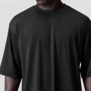 T-shirt en coton imprimé graphique pour hommes Style surdimensionné Streetwear à la mode été décontracté Look quotidien Tee Stock - Product Image 4