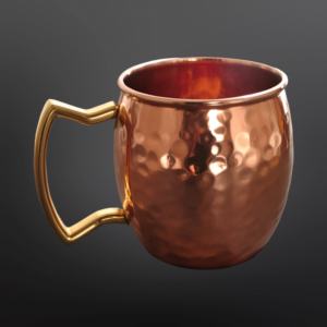 Mules de Moscou en cuivre 100% faites à la main, artisanat indien martelé élégant pour les fêtes, verres en verre personnalisés, mules de Offres Spéciales en métal - Product Image 5