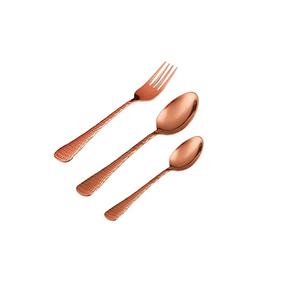 Nouveau ensemble de 4 couverts en métal plaqué or avec poignée pour mariage nouveau Look ensemble de couverts en métal nouveau couverts cuillère et fourchette - Product Image 3