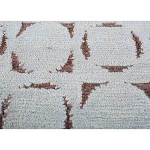Azalea Hand Knotted <b>Wool</b> & Silk Rug Geometric & Abstract Pattern for Home & Hallway Rectangle-Model Aiws-3006 for Teen Room - Product Image 3