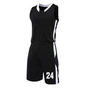 Ensembles d'uniformes de basket-ball de sport actif pour hommes et femmes haute performance personnaliser le nom de l'équipe imprimer gilets et shorts sans manches unisexe - Product Image 2