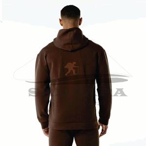 Sweat-shirts à capuche en molleton de polyester de coton à impression Offre Spéciale pour les sweats à capuche de vêtements de sport de jogging en plein air pour les hommes - Product Image 2