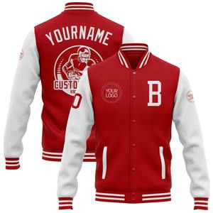 OEM Manufacturer High Quality Kids Varsity Jacket Custom Chenille Embroidery Leather Sleeves Custom Baseball Varsity Jacket - Product Image 6