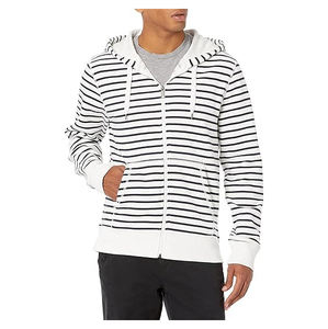 Sweat à capuche zippé pour homme de qualité supérieure, 100% coton, hiver, impression personnalisée, OEM/ODM, MOQ, livraison rapide, service mondial - Product Image 1
