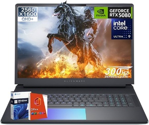 แล็ปท็อปเกมมิ่ง Area-51 ปี 2025 ของแท้ 100% หน่วยความจำ 64 GB DDR5  ความจุ 4 TB SSD คีย์บอร์ดเรืองแสง พร้อม Windows 11 Pro และ Office ตลอดชีพ - Product Image 3