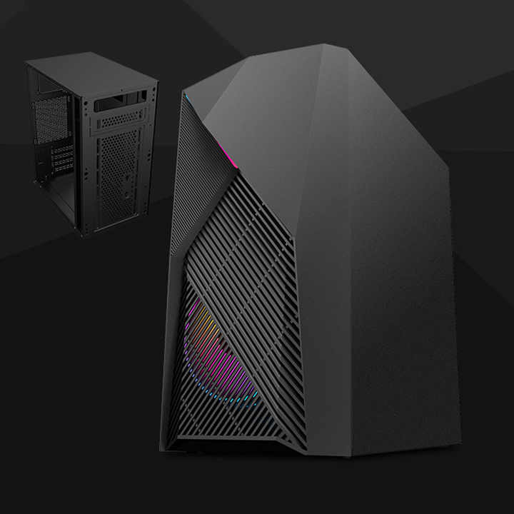 Custom Matx Mini Itx Tower Metal Desktop PC Gaming Case