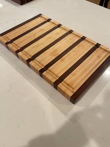 Planche à découper et plateau de service en bois Forme rectangulaire durable 12mm d'épaisseur - Product Image 4