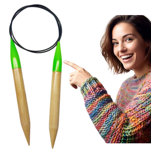 Aguja de tejer circular de 47 "(cable de nailon) - Product Image 1